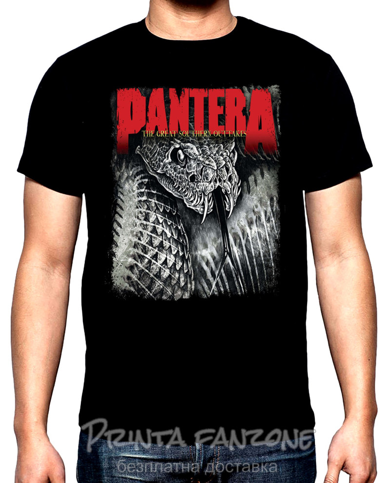 Тениски Pantera, Пантера, The great southern trendkill, мъжка тениска, 100% памук, S до 5XL
